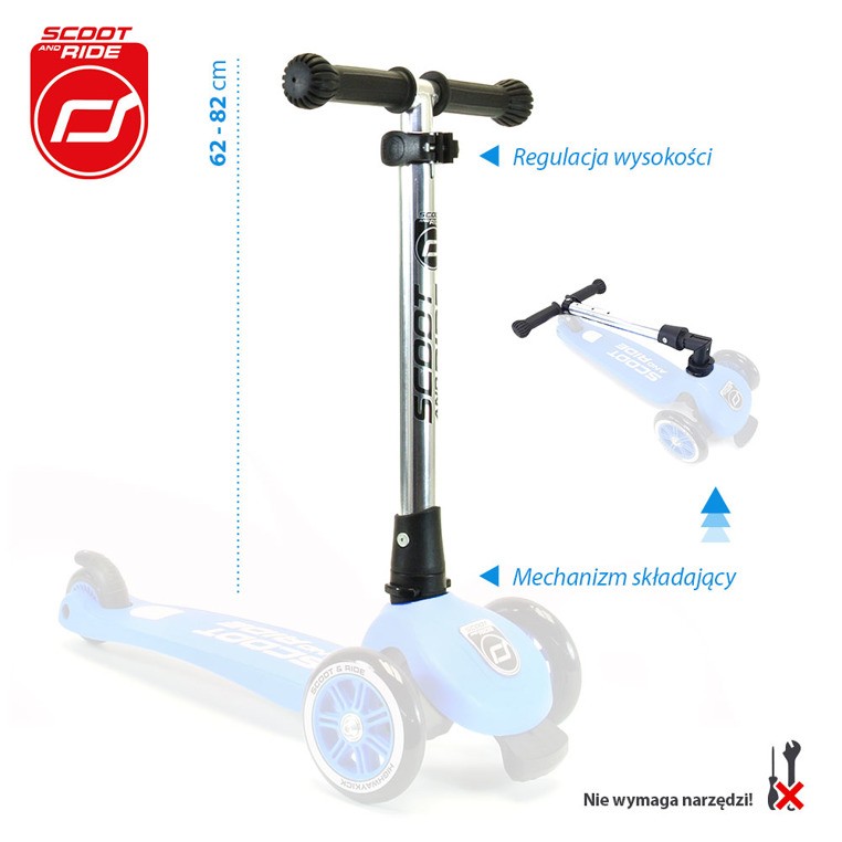 Scoot&Ride Składana Rączka do Hulajnogi Highwaykick
