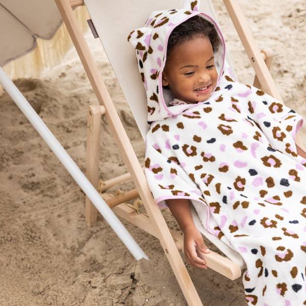 Swim Essentials Poncho kąpielowe Leopard 1-3 lata