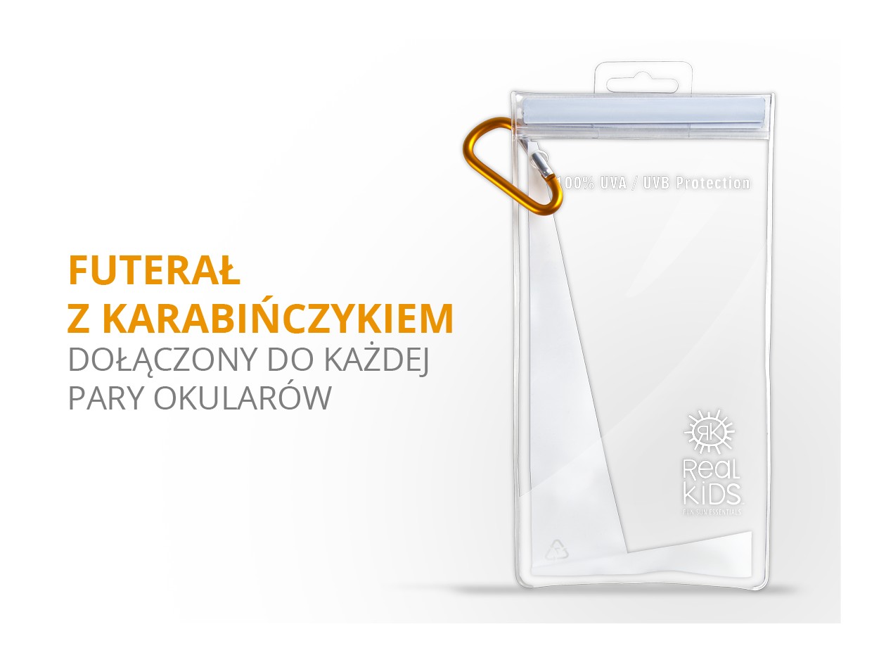 Okulary przeciwsłoneczne Explorer White 4-7 lat