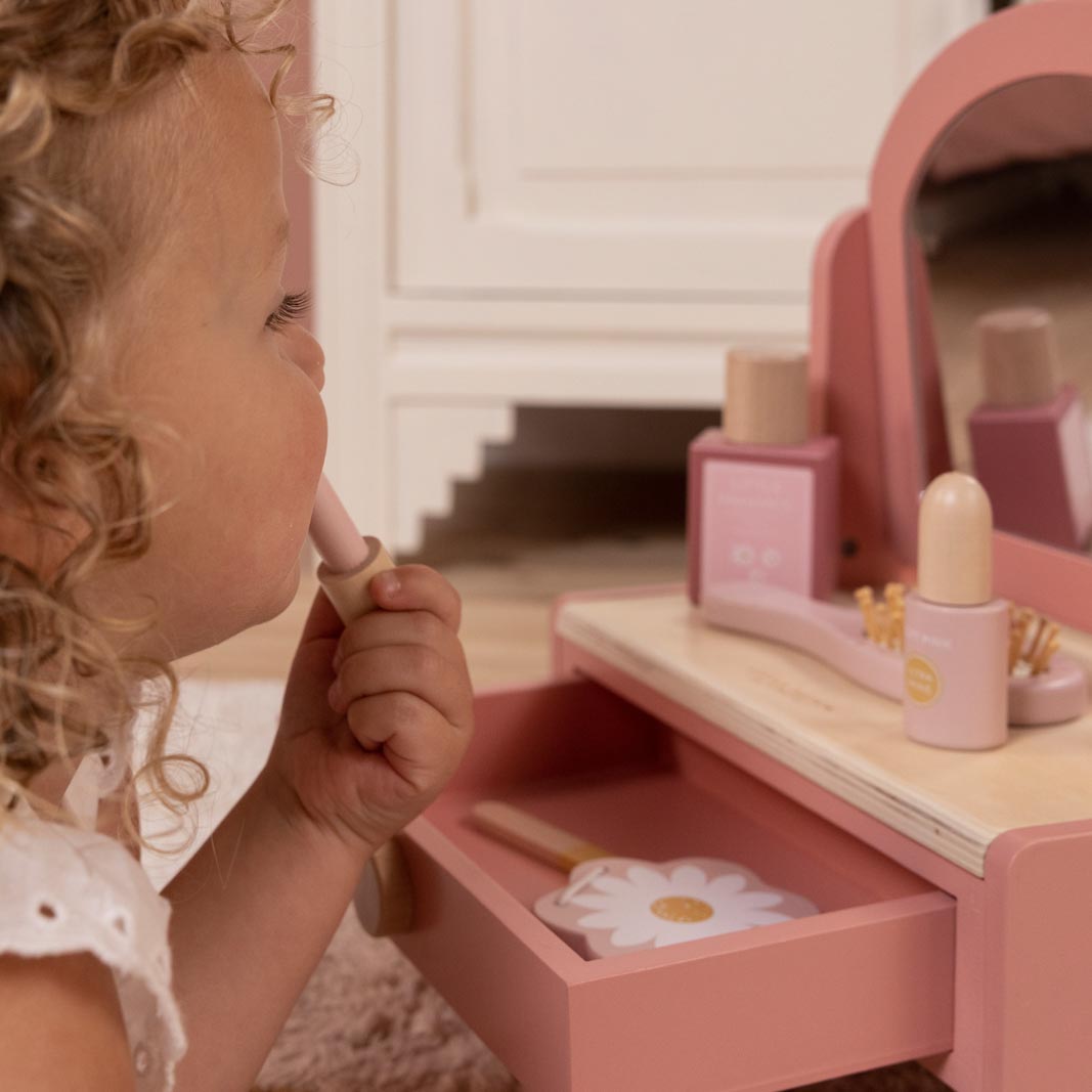 Little Dutch, Drewniana toaletka dla dziewczynki