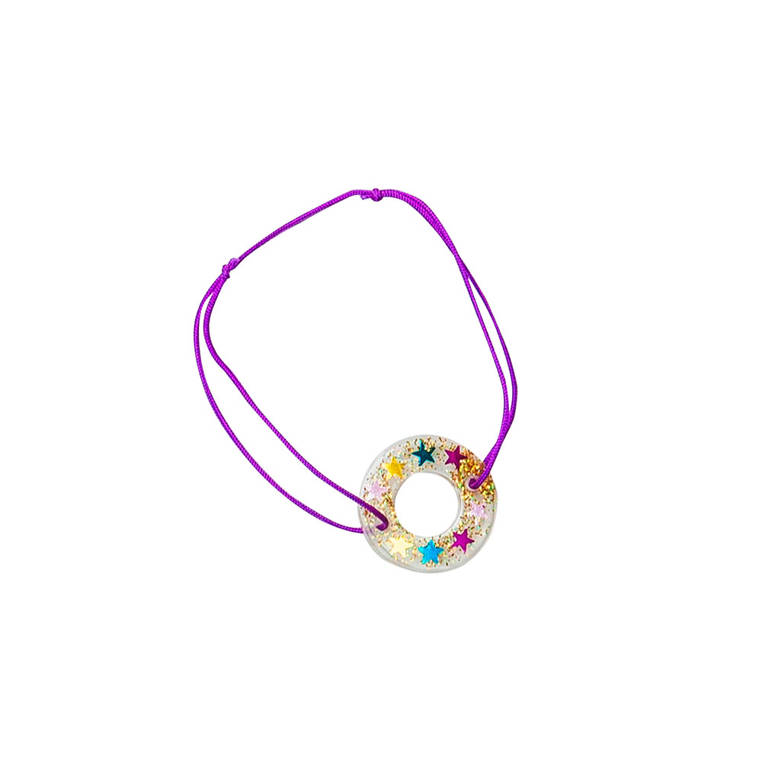 Janod Zestaw Biżuteria Żywica Galaktyka 8+