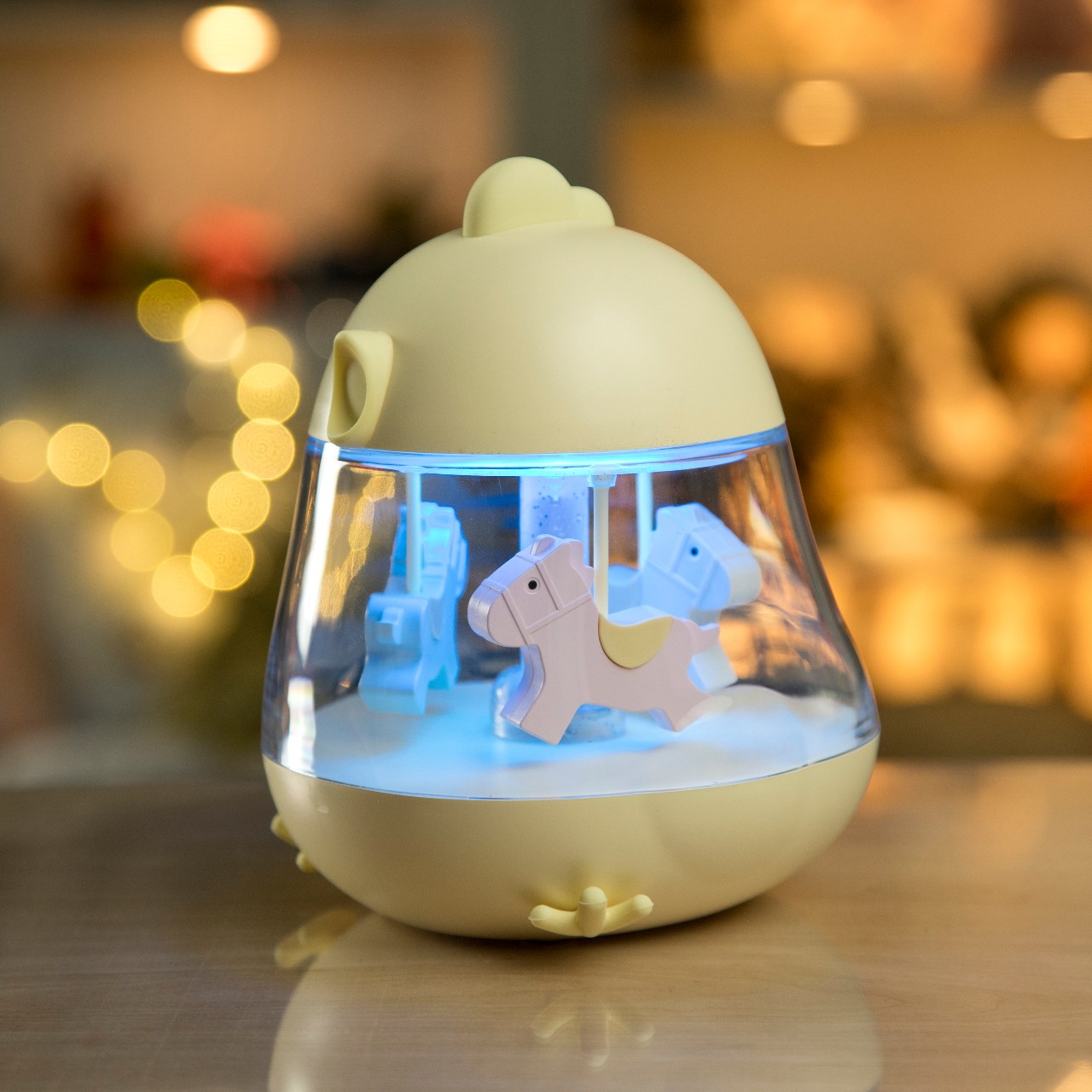 Rabbit&Friends Lampka z pozytywką kurczak żółta 0+