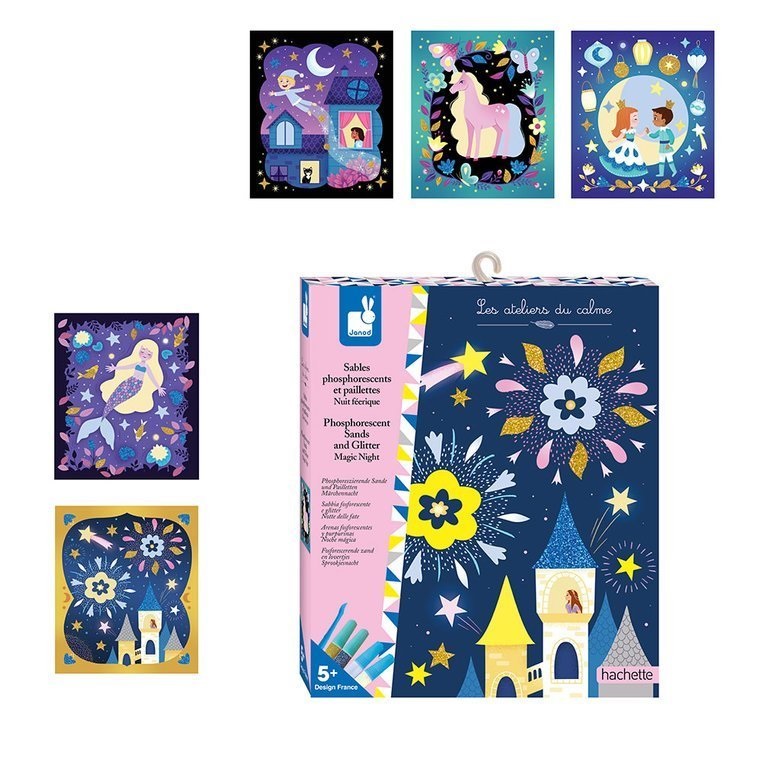Janod Zestaw Kreatywny Magiczna Noc 5+
