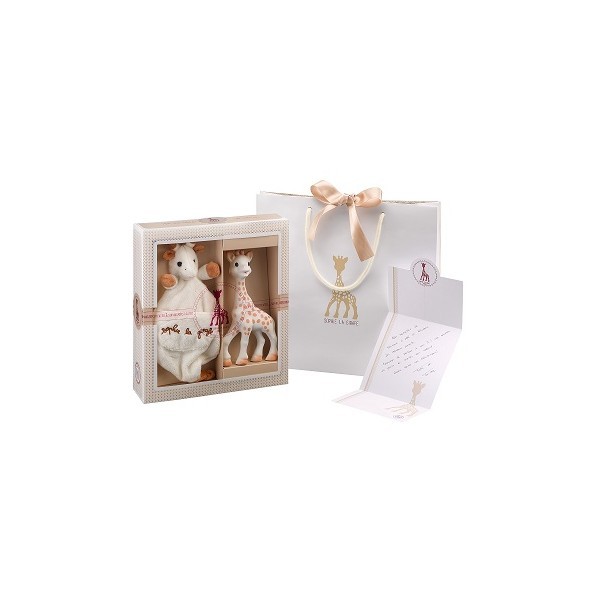 Vulli Średni Zestaw Narodzinowy Żyrafa Sophie 0+