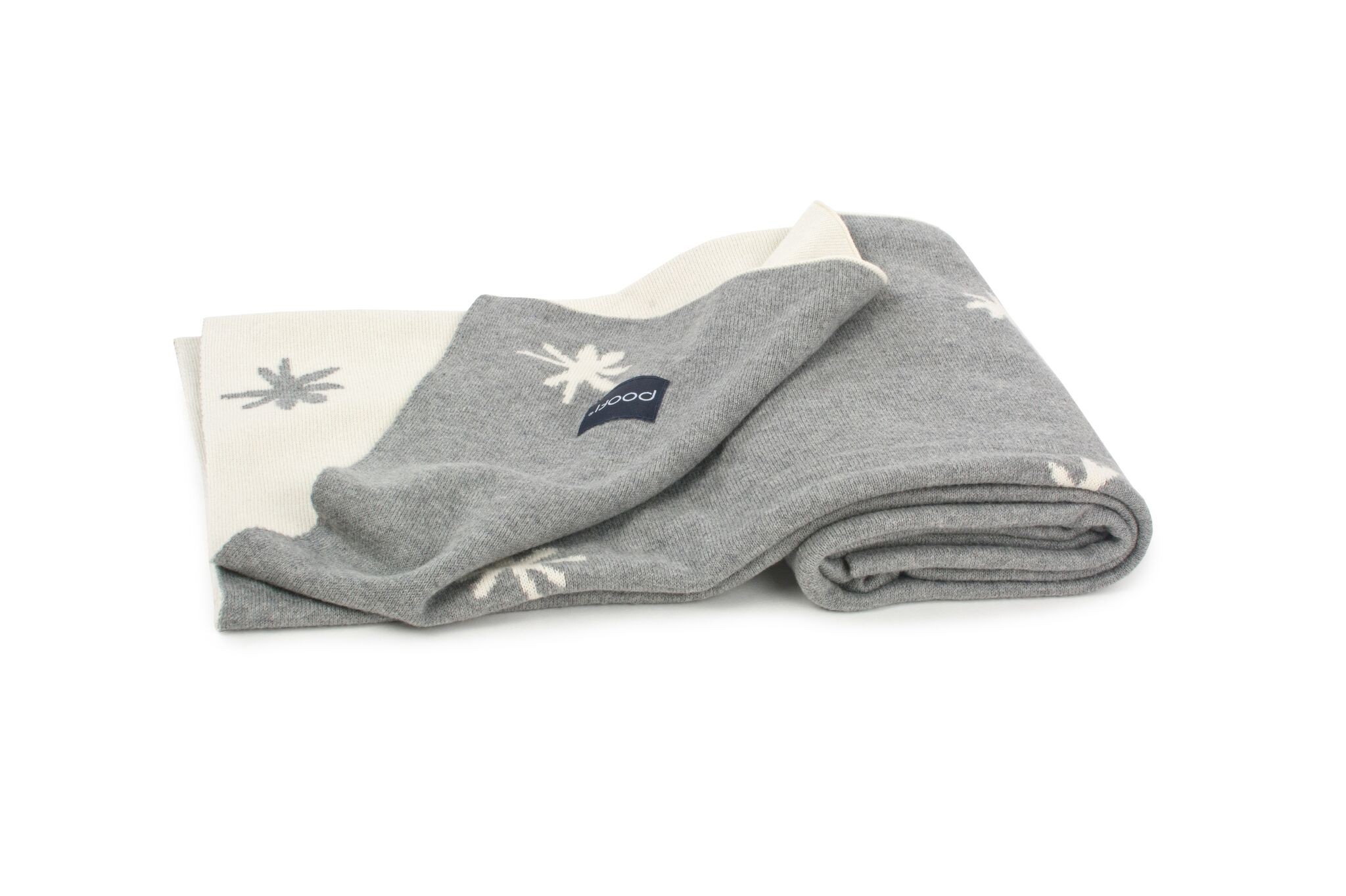 Poofi Dwustronny Kocyk Gwiazdy 75x100cm