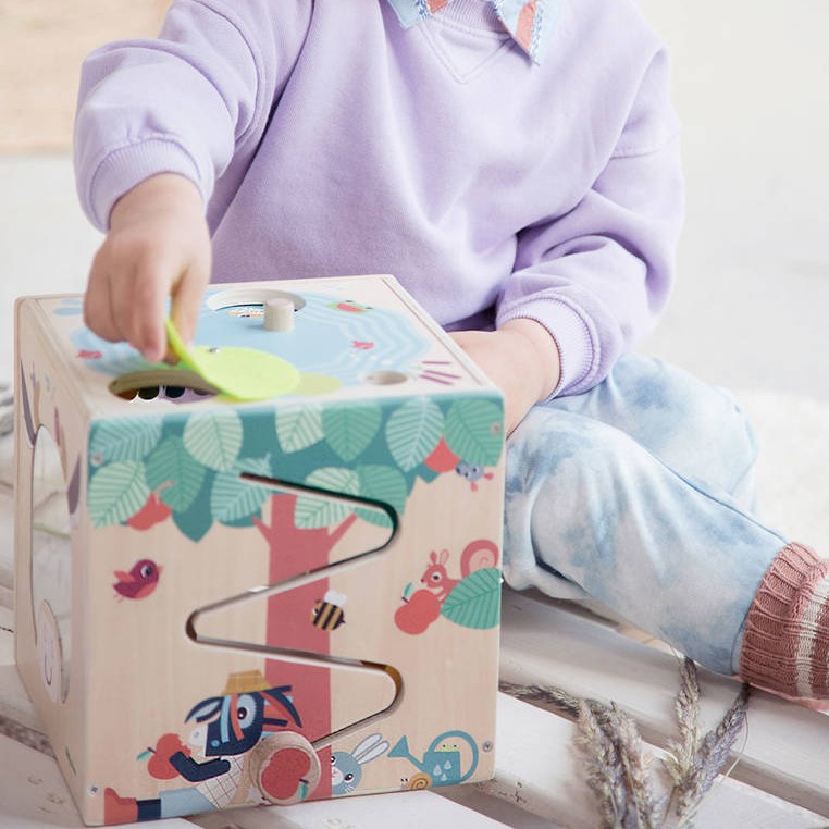 Lilliputiens Kostka Wielofunkcyjna Farma 12m+