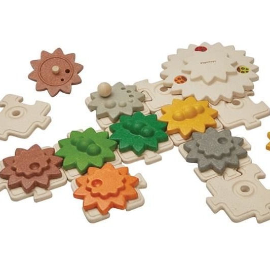 Plan Toys, Koła zębate, 22 elementy
