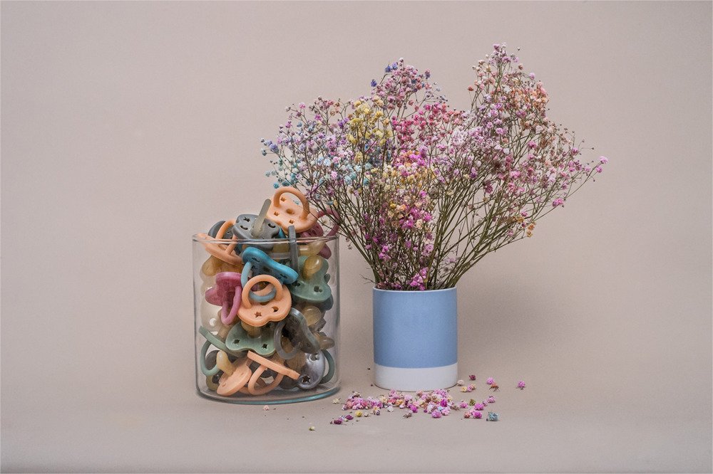 Hevea Smoczek Kauczukowy Anatomiczny 0-3 msc Korony