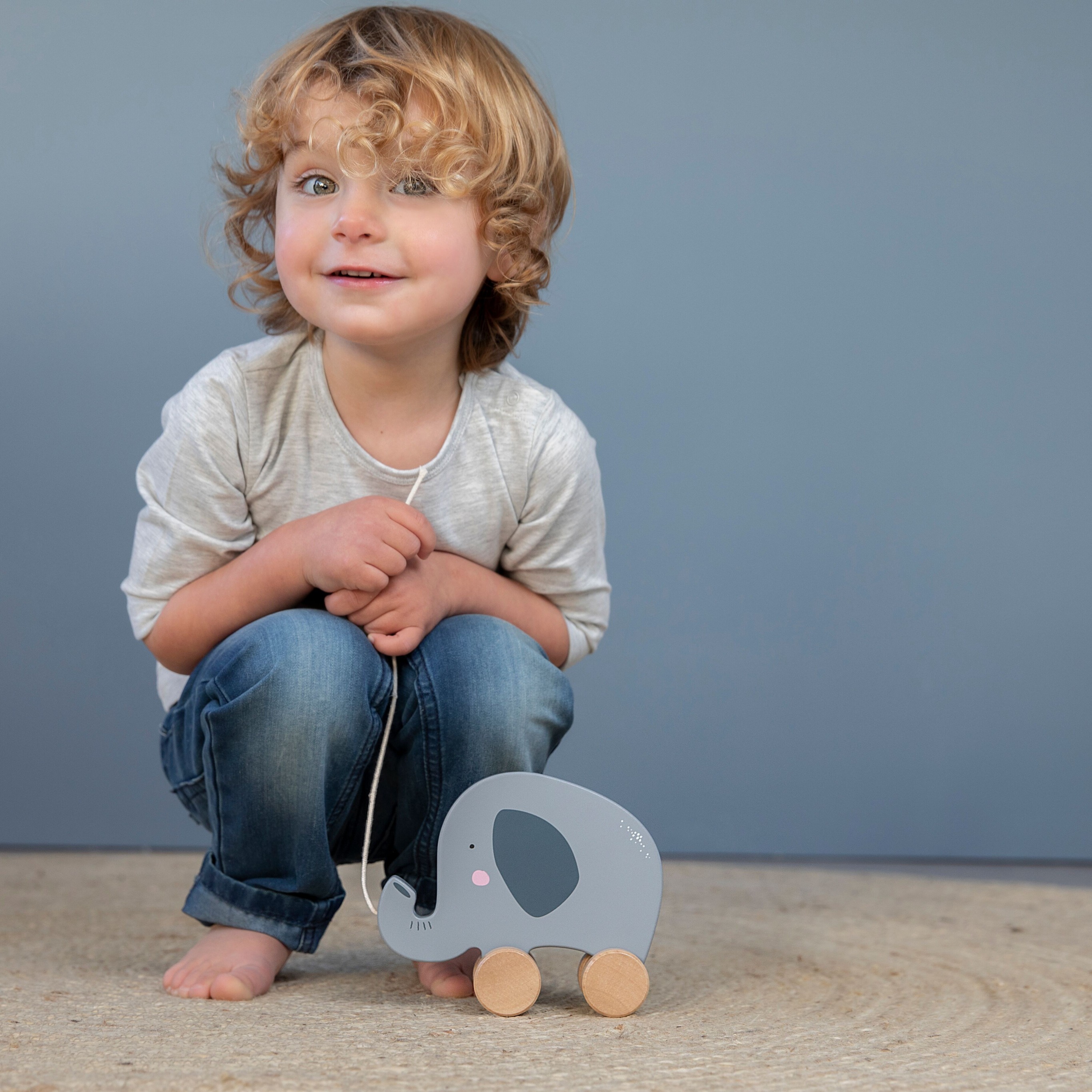 Little Dutch Słonik na sznurku 12m+