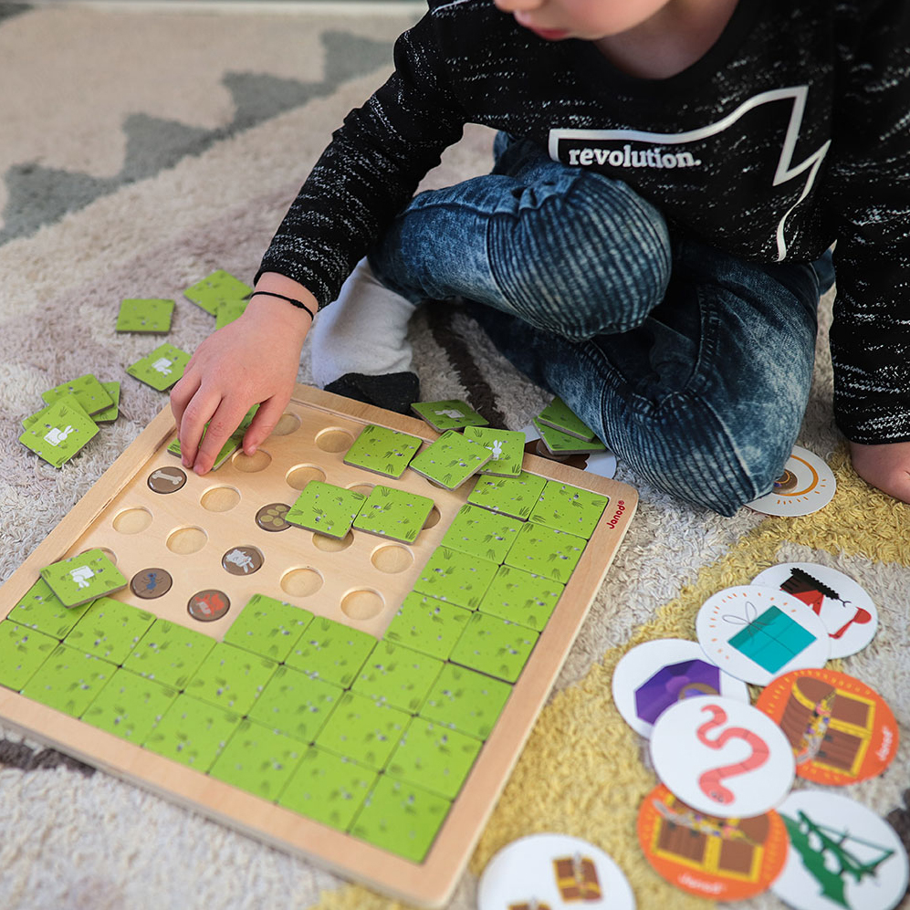 Janod Gra Memory Skarby w ogrodzie 3+