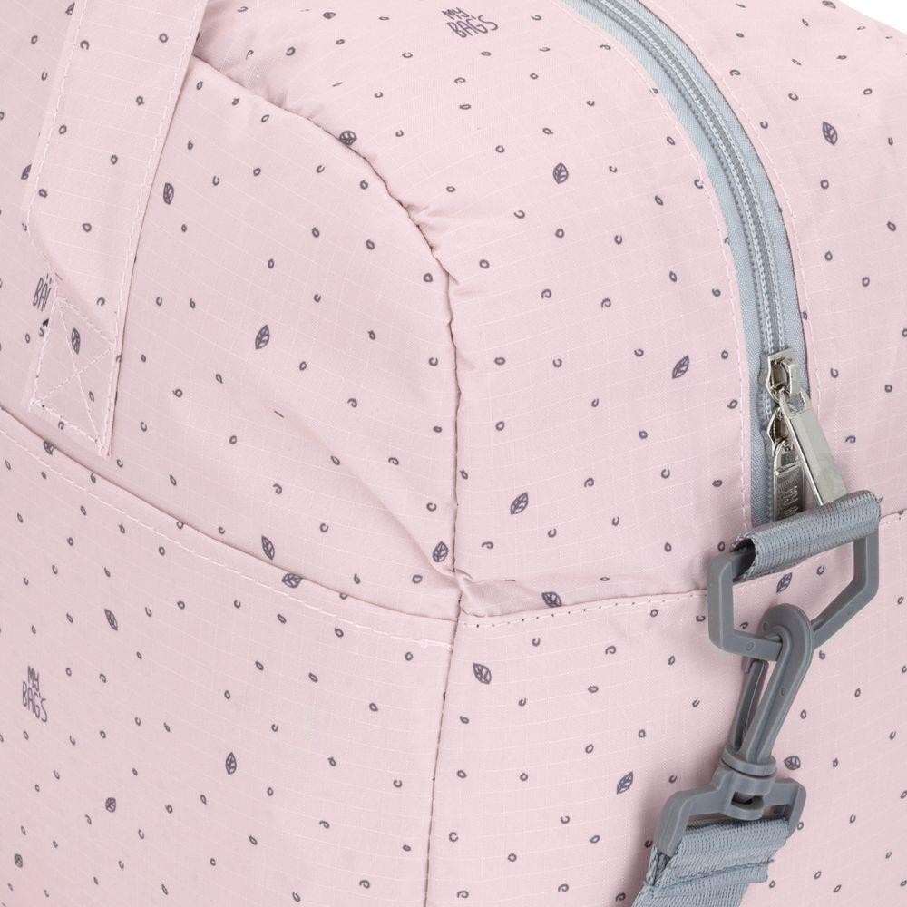 My Bag's, Torba Maternity Bag Leaf Pink