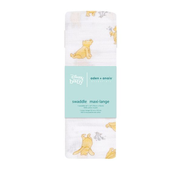 Aden & Anais Otulacz Muślinowy Winnie + Friends 112x112cm 0+