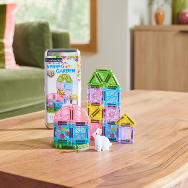 MAGNA-TILES microMAGS Spring Garden Travel 24 el. 3+