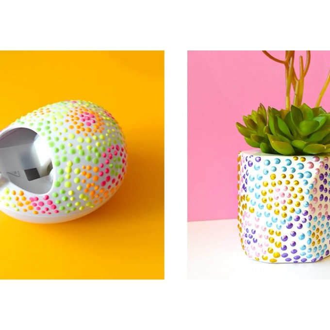 Ooly, Farby Kropkowe, Świecące w Ciemności, Dot-A-Lot