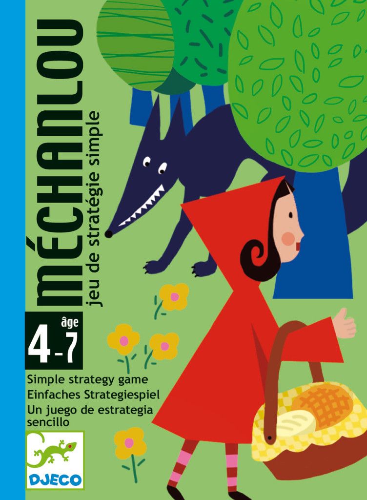 Djeco Gra Karciana Czerwony Kapturek 4+