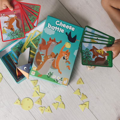 Janod Gra Serowa bitwa Zręcznościowa 4+