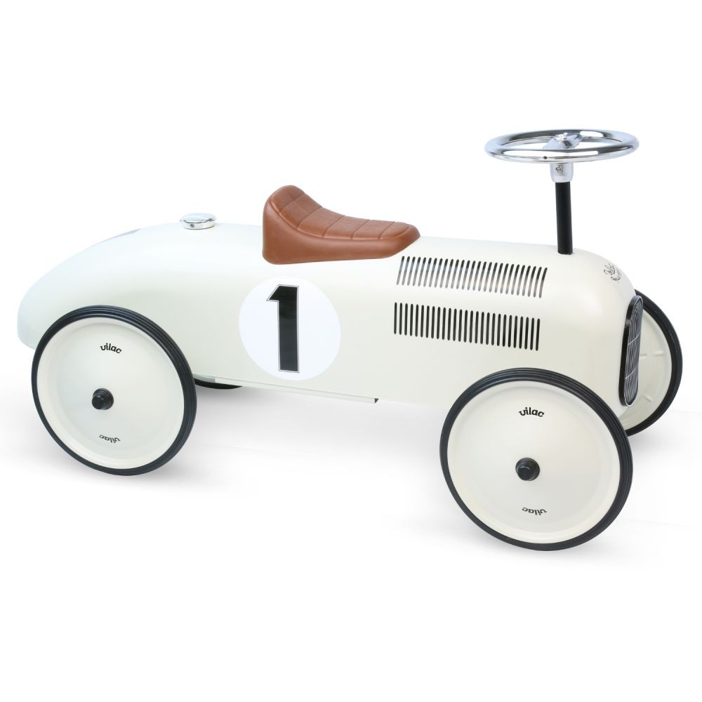 Vilac, Jeździk metalowy nr  1 biały