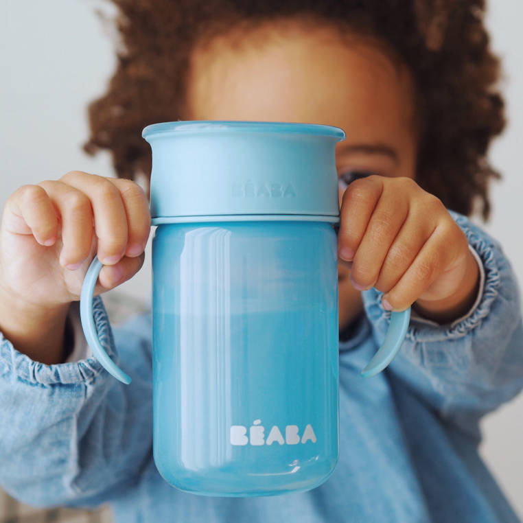 Beaba, Kubek treningowy 360° blue