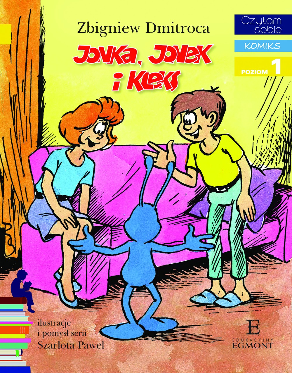 Jonka, Jonek i Kleks Czytam sobie komiks Poziom 1