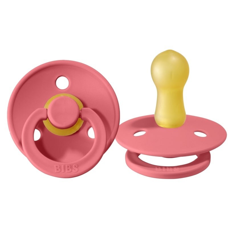 Bibs, Coral S Smoczek Uspokajający kauczuk Hevea