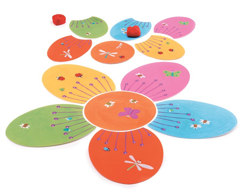 Djeco Gra Kwiaty - Zręcznościowa 3+