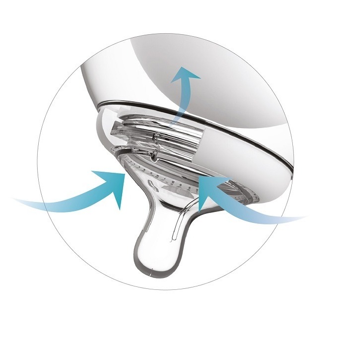 Nanobebe Smoczek Silikonowy Y - Szybki Przepływ 2szt 6m+