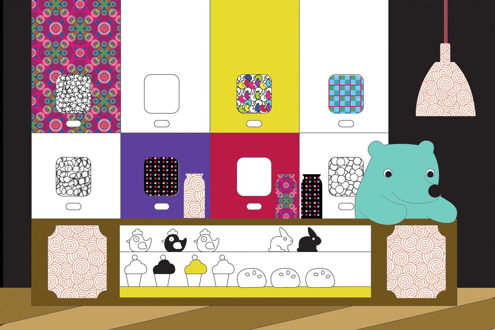 Mon Petit Art Kolaż Butik Kreatywny Zestaw 6+