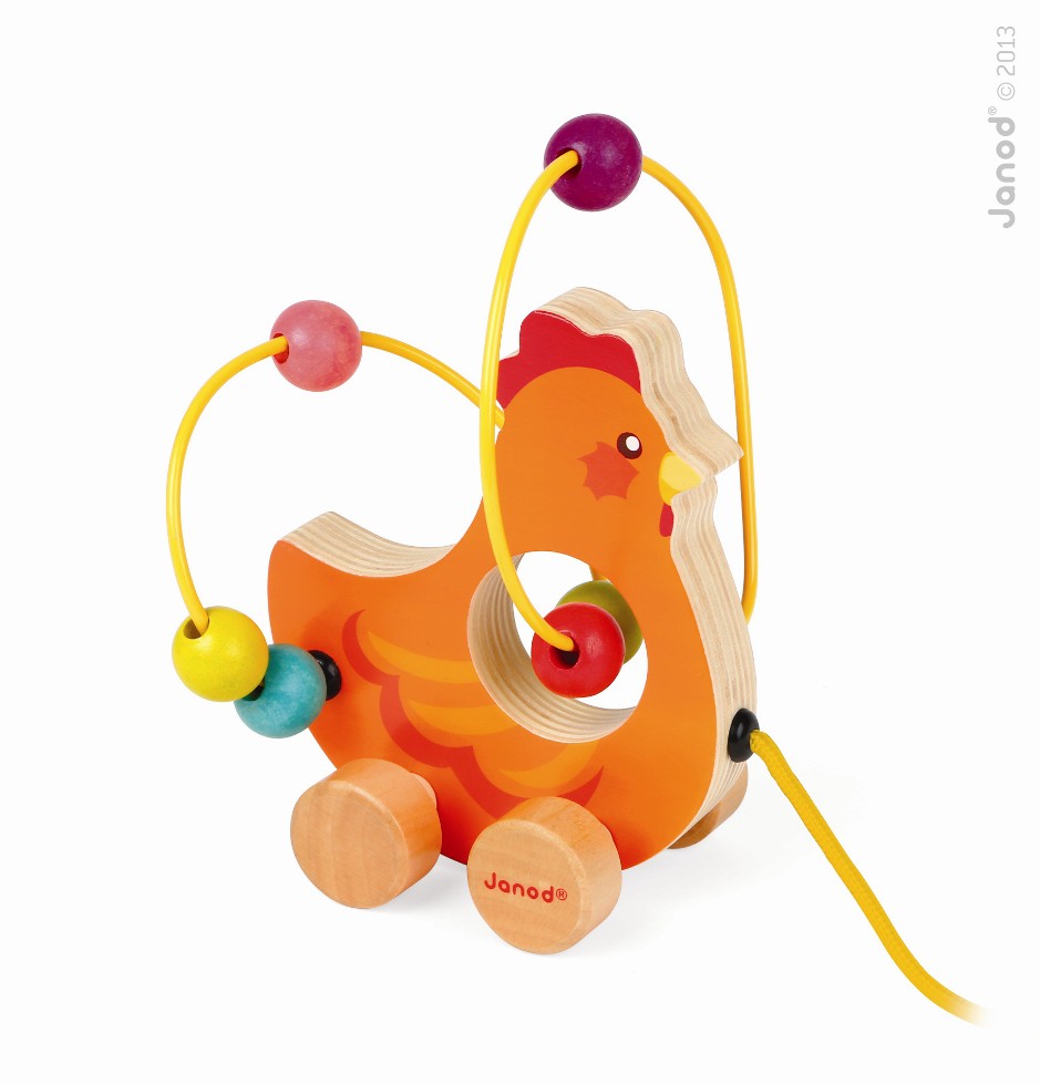 Janod Pętla Edukacyjna Mini Zwierzątka 12m+