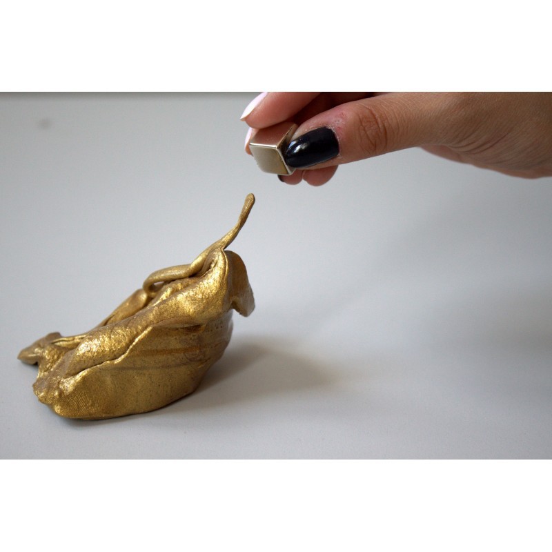 Sprytna Plastelina Metaliczna Złota - 80g 3+