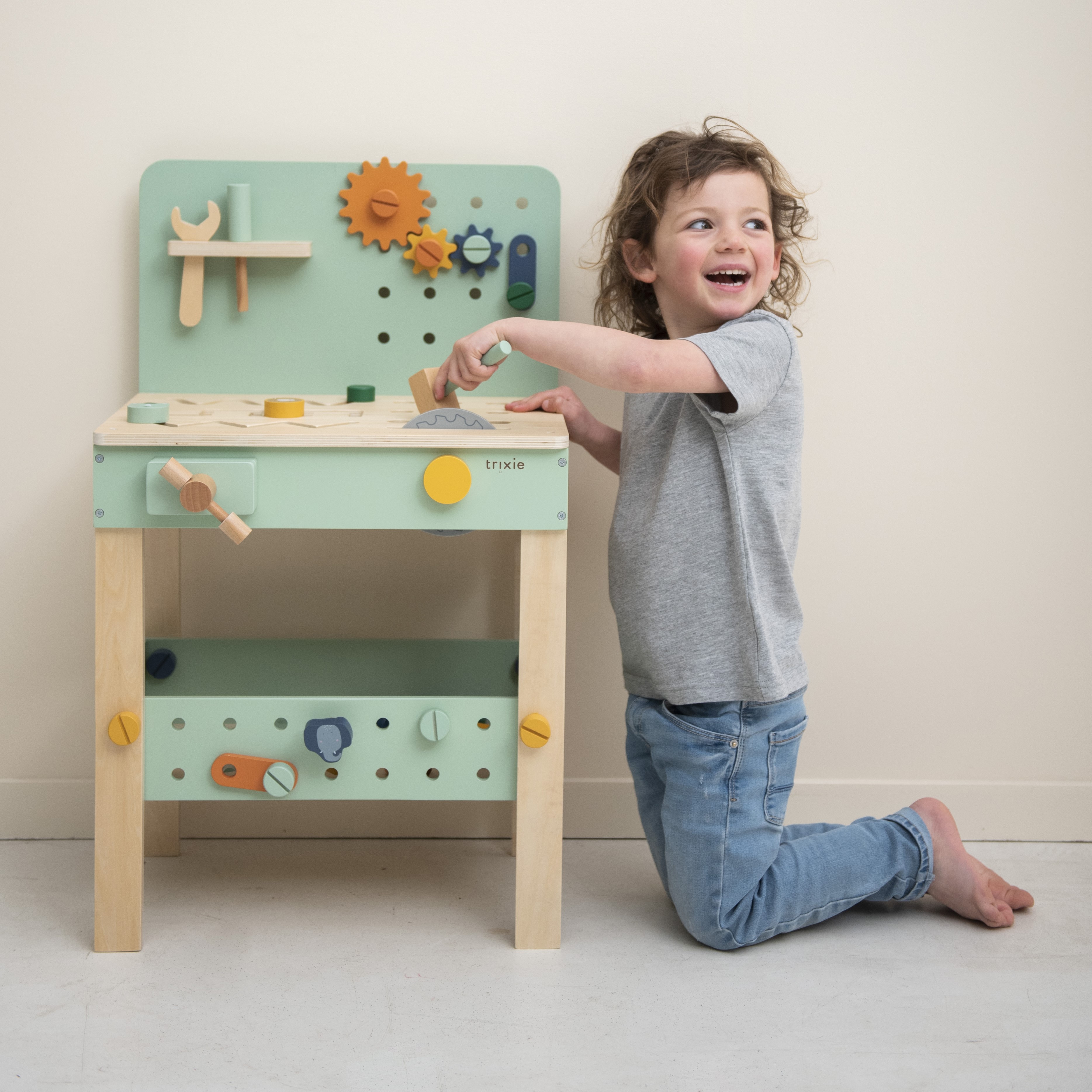 Trixie Drewniany Warsztat Majsterkowicza Zwierzęta 3+