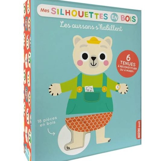 Auzou, Drewniane wesołe Misie