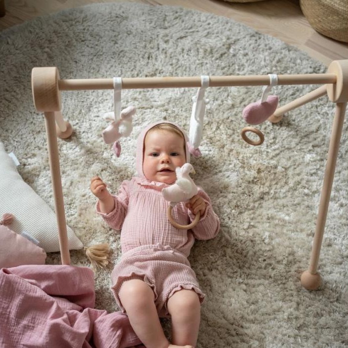 Jabadabado, Grzechotki - zawieszki łabędź do stojaka edukacyjnego