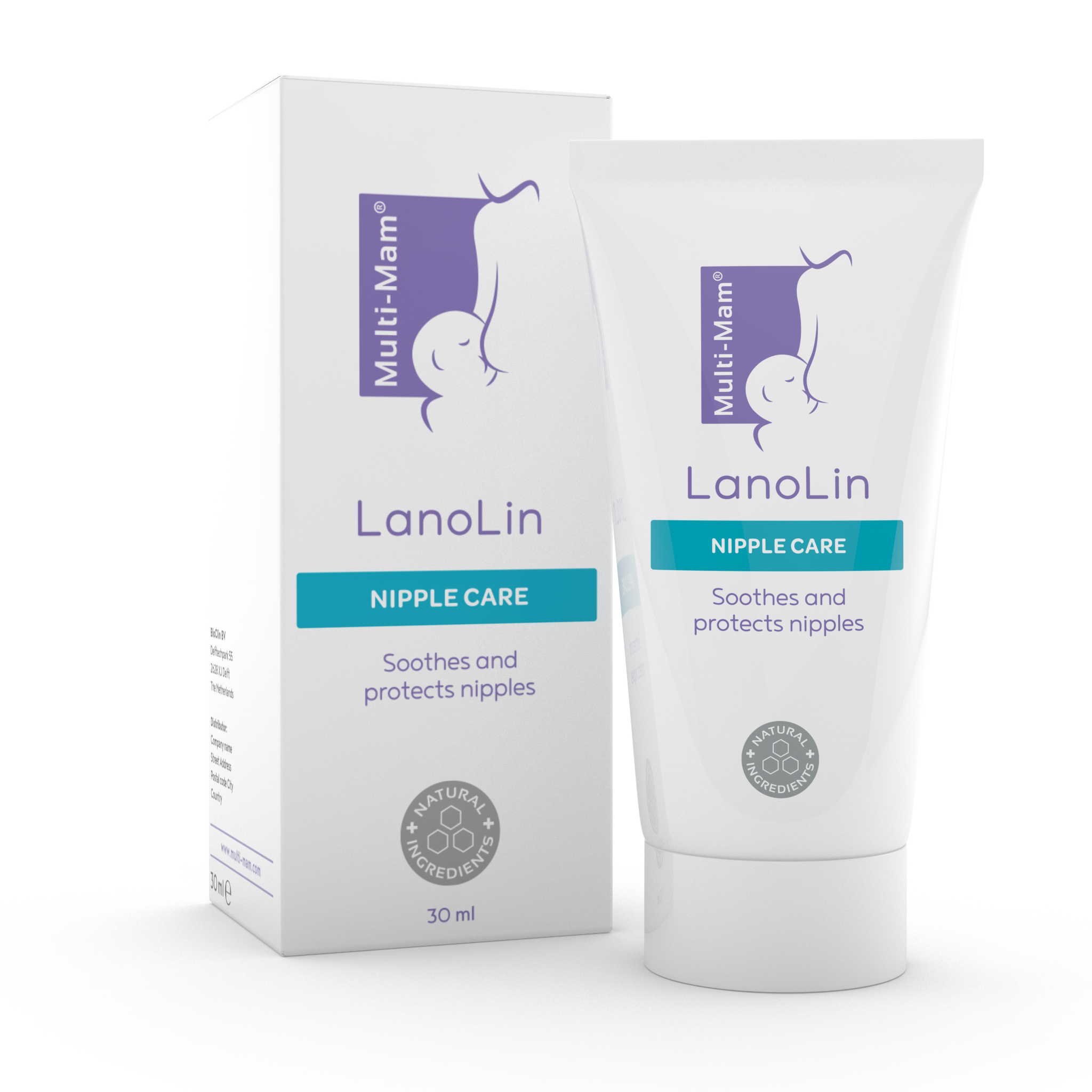 Multi-Mam Lanolina Krem na Sutki 100% Lanolina