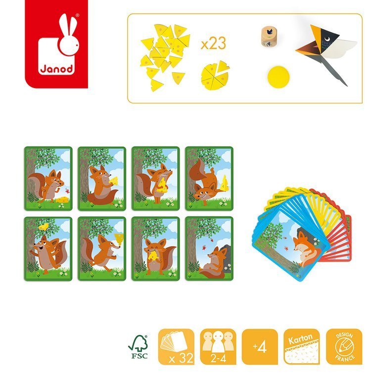 Janod Gra Serowa bitwa Zręcznościowa 4+