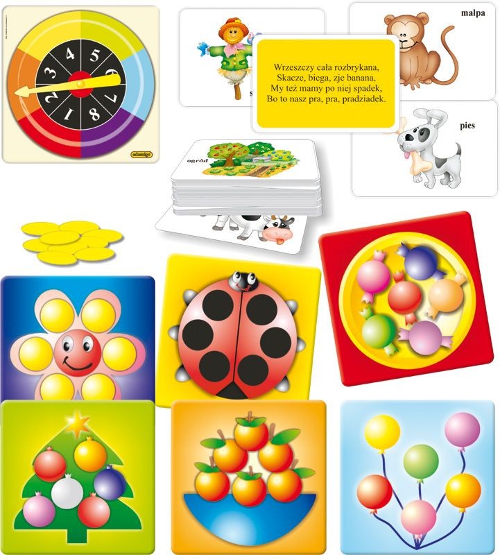 Adamigo Gra Lotto Zgadula - Zagadki i Wierszyki 3+
