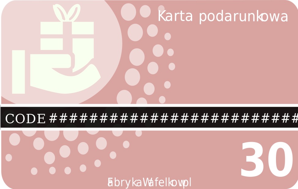 Karta podarunkowa 30
