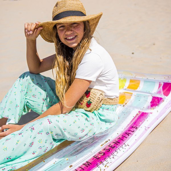 Swim Essentials Materac Tęczowy Deluxe 1+ | Pływający