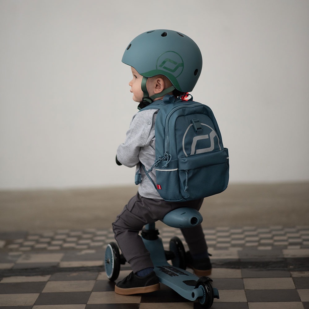 Scoot & Ride Kask Dziecięcy Steel 1-5 lat