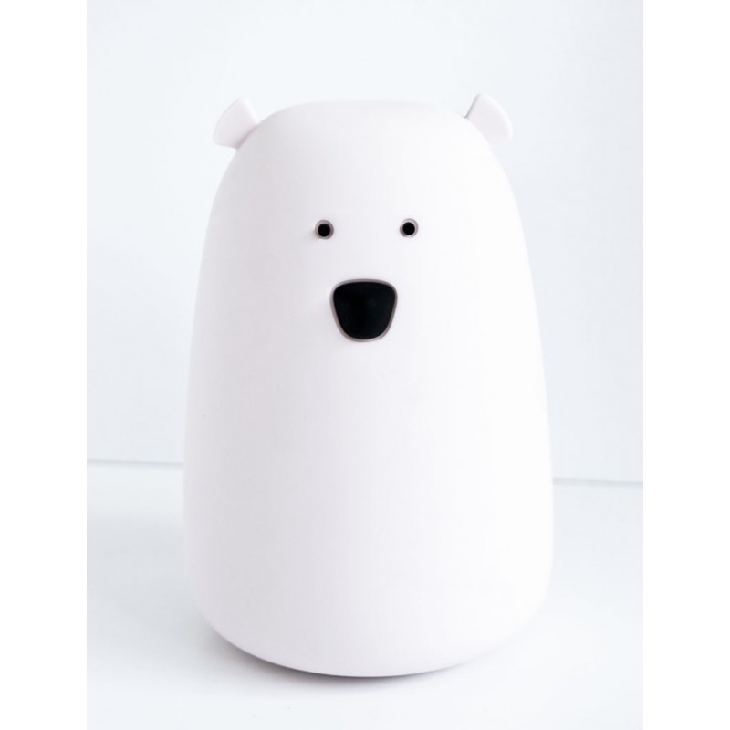 Rabbit&Friends Lampka Miś Duży Biały 0+ | LED