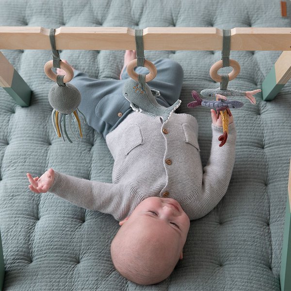 Little Dutch BabyGym Ocean Mięta Pałąk z Zabawkami 0+