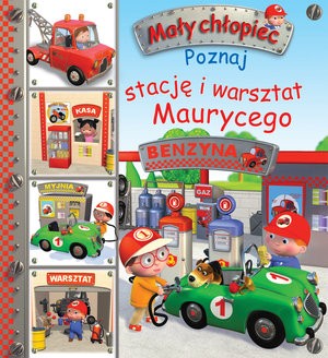 Książeczka "Poznaj Stację i Warsztat Maurycego" 14str 2+ | Fabryka Wafelków