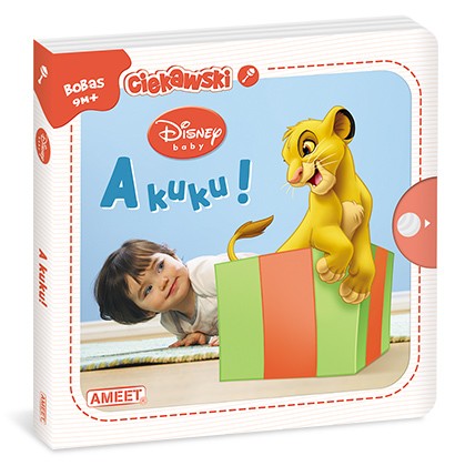 Disney Baby Książeczka A kuku! 10 stron 1+