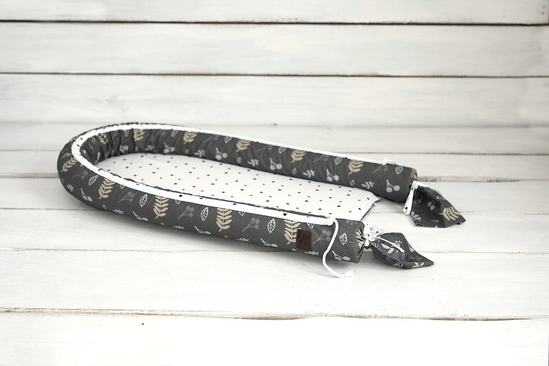 Sleepee Kokon Niemowlęcy Feel Graphit 0+