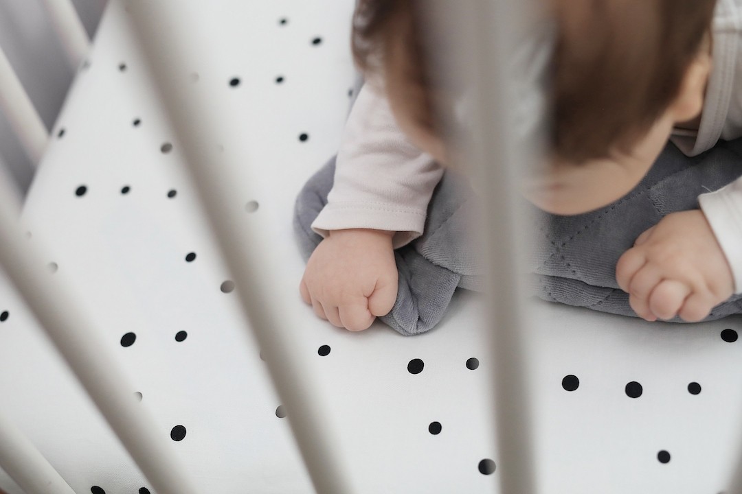 Sleepee Poduszka Miś Welur Royal Baby Denim 30×27