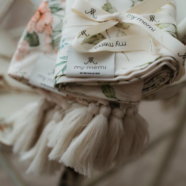 My Memi Otulacz Bambusowy 100x120 Bloom 0+