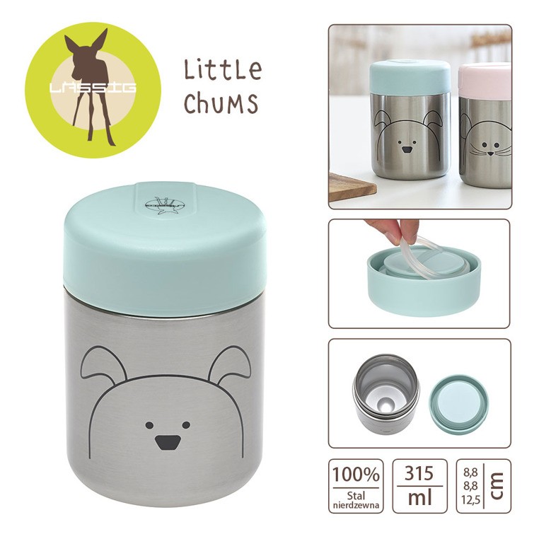 Lassig Pojemnik-termos Little Chums Pies 350ml