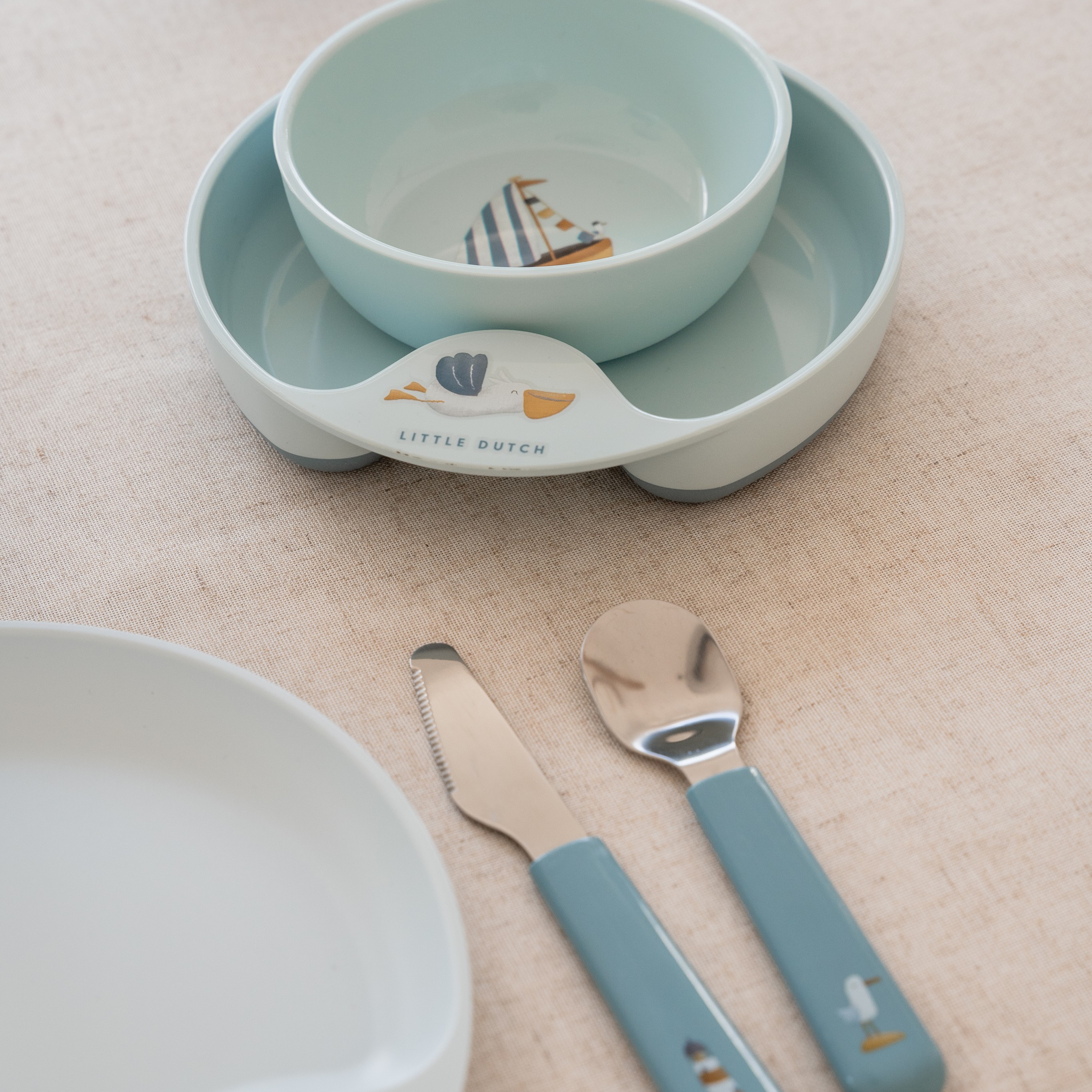 Little Dutch Zestaw do karmienia Mio Sailors Bay 6 el. 12m+