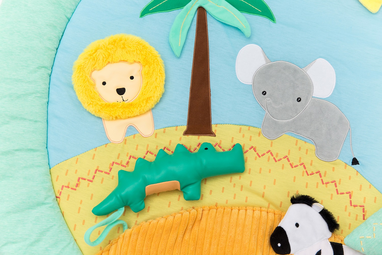 Little Big Friends Mata Edukacyjna Dżungla 0+