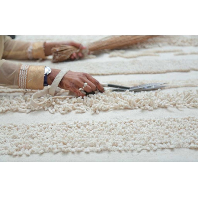 Lorena Canals Dywan Bawełniany Air Dune White 140x200cm