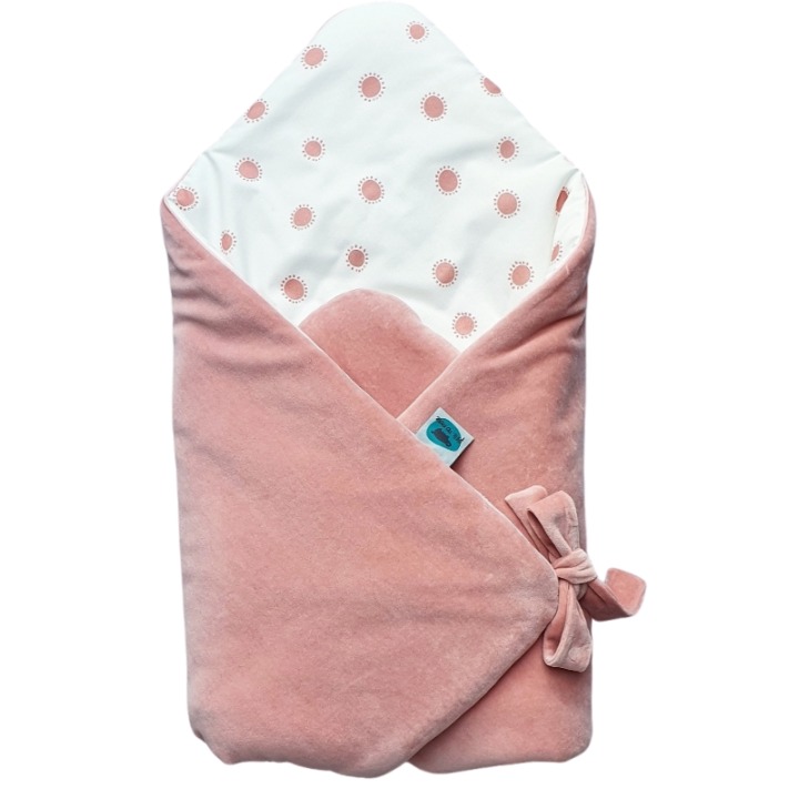 Pink No More Rożek Niemowlęcy Suns 70x37cm 0+